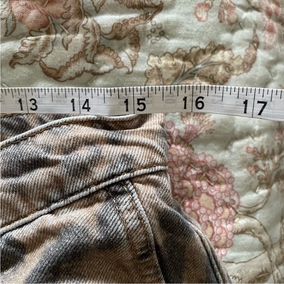 Free People Leopard Barrel Jeans size 27 - Picture 6 of 8